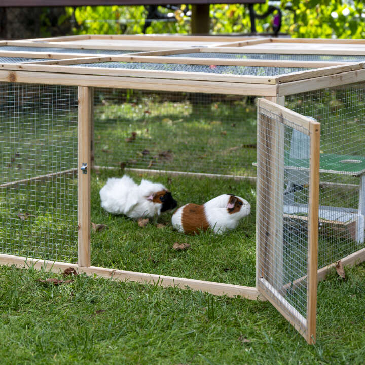 dobar XXL Freilaufgehege aus Holz